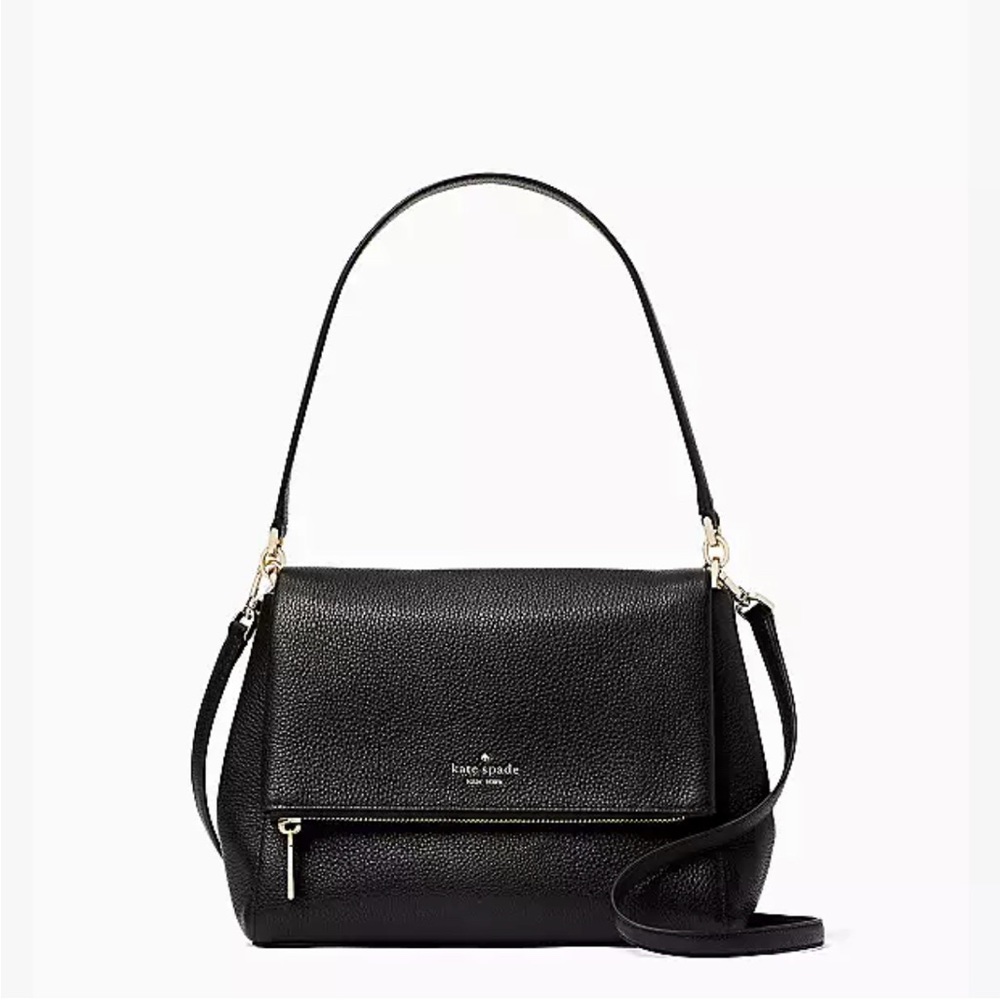 NEW! Kate Spade Leila Medium Flap Shoulder Bag